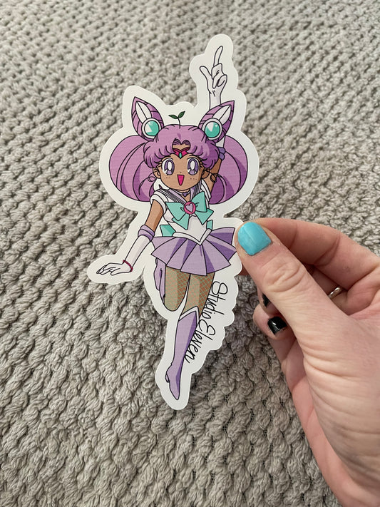 RaverMoon Sticker - Pastel Party Girl