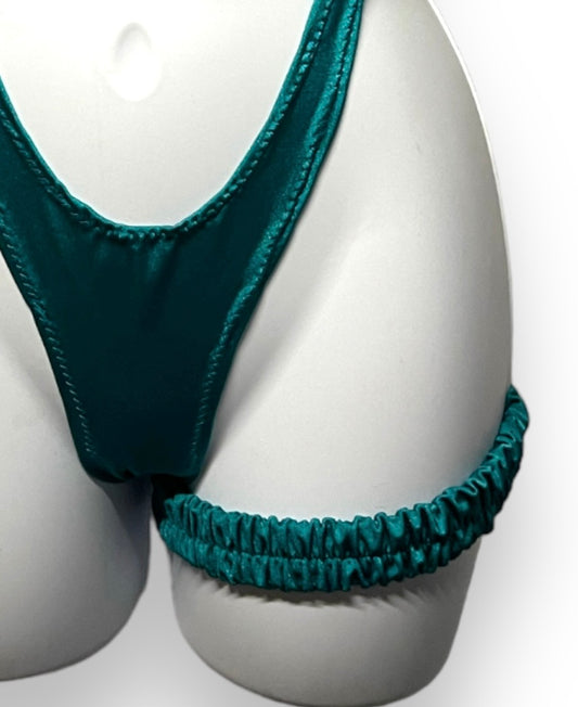 Basics Garter - Temptress Teal