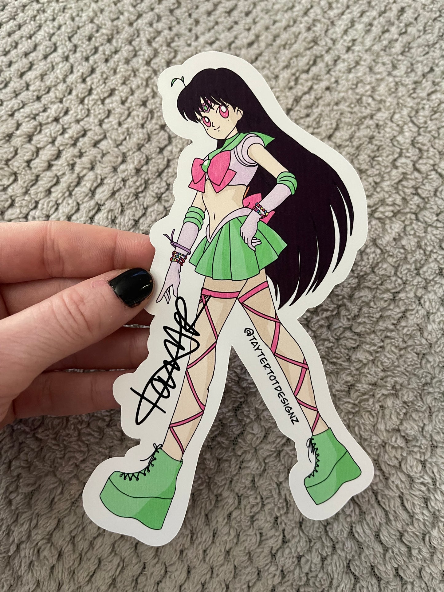 RaverMoon Sticker - Sprouted Girl