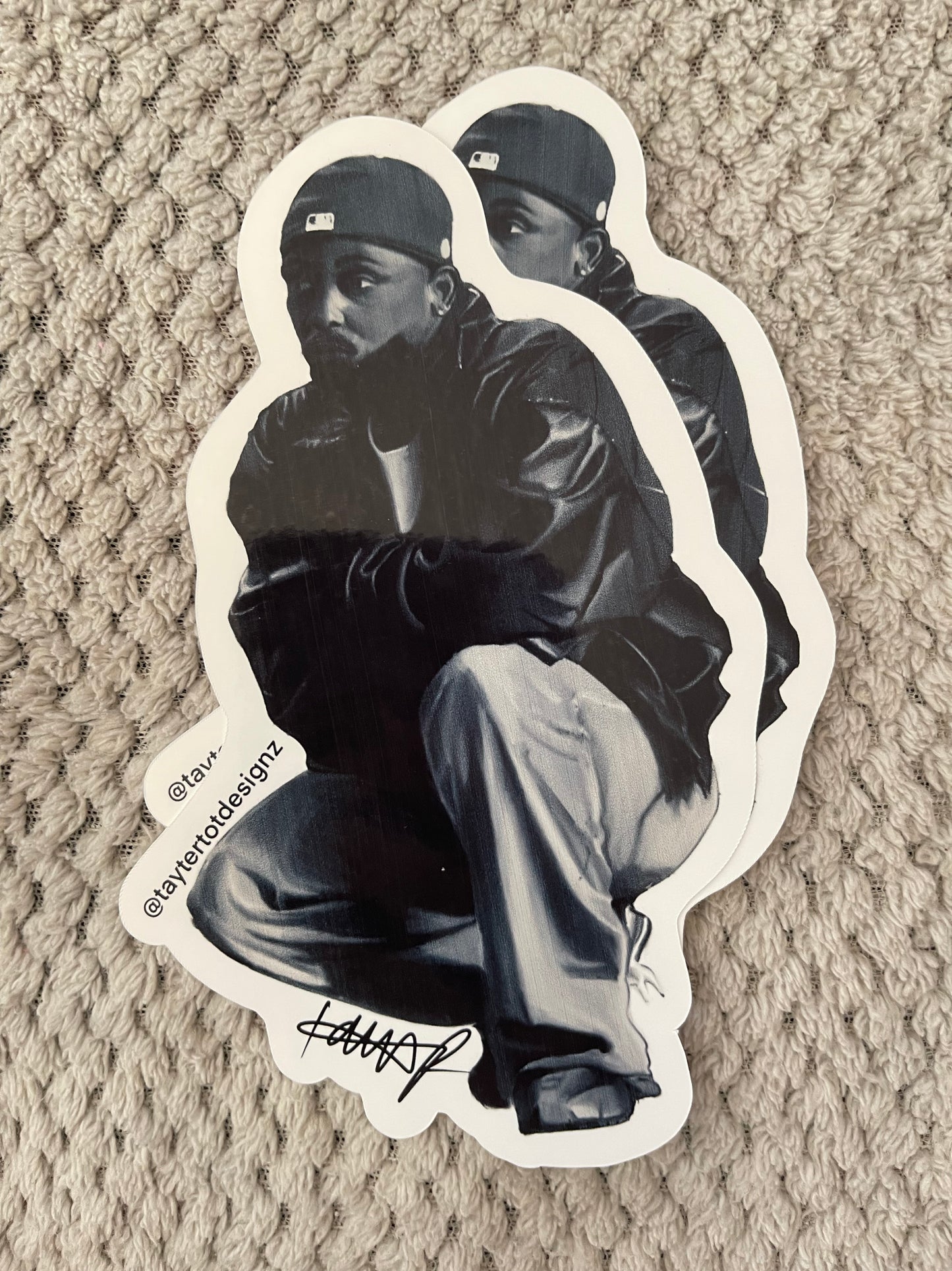 Portrait Sticker- Kendrick Lamar