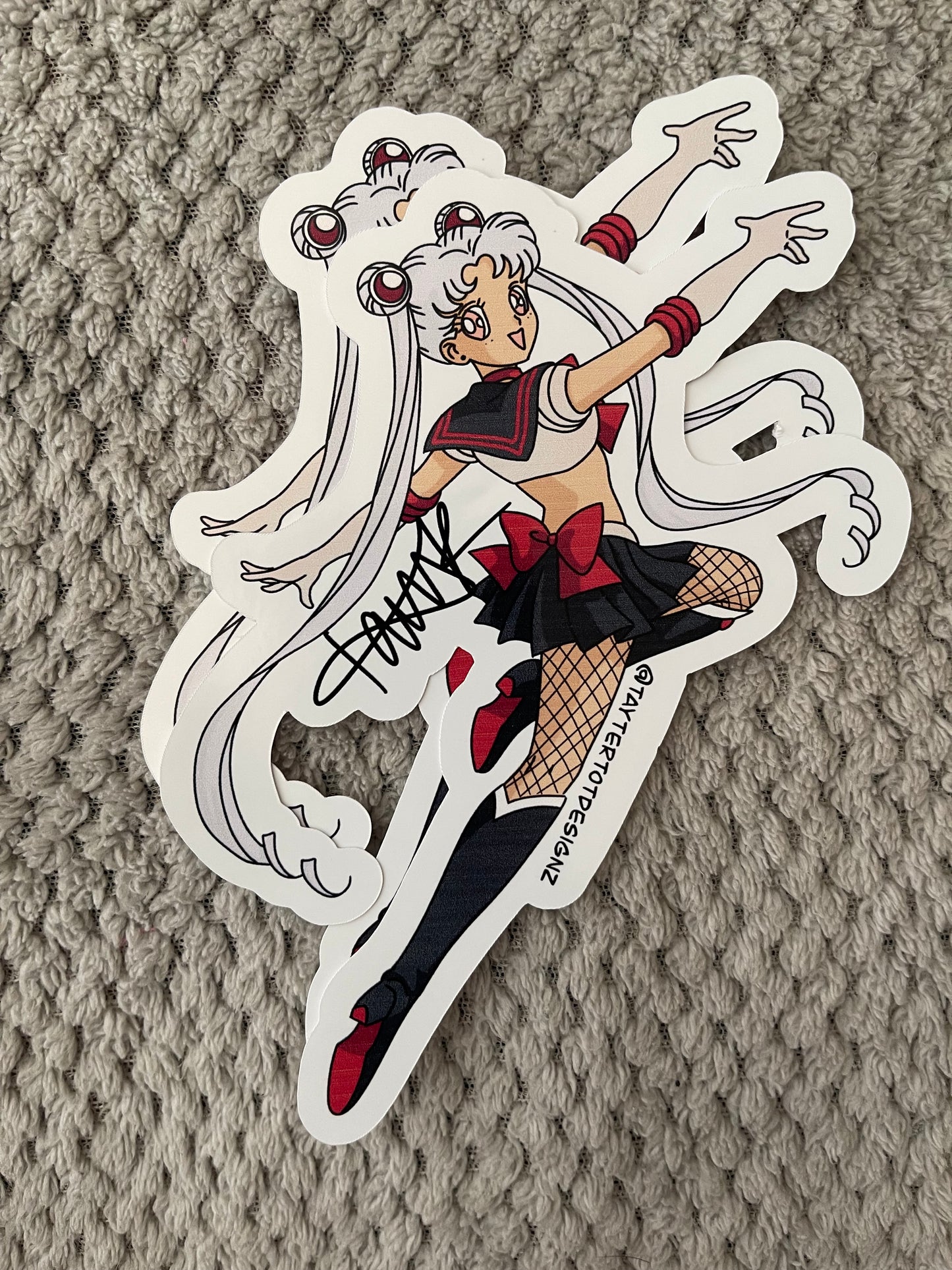 RaverMoon Sticker - Riddim Girl