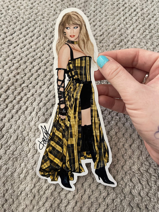 Portrait Sticker- Taylor Swift