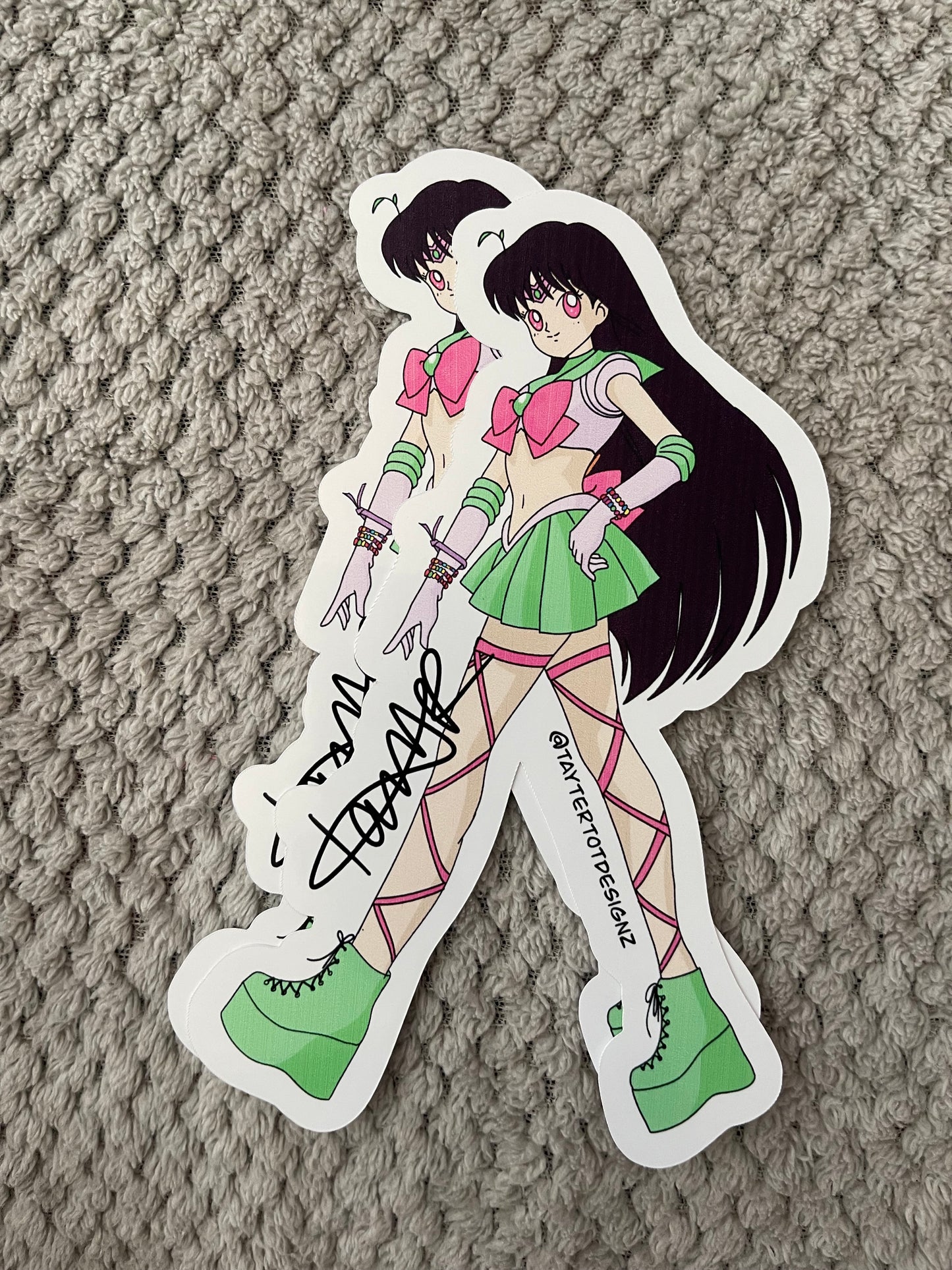 RaverMoon Sticker - Sprouted Girl